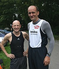 Jan Prochaska und Axel Rymarcewicz bei guter Laune